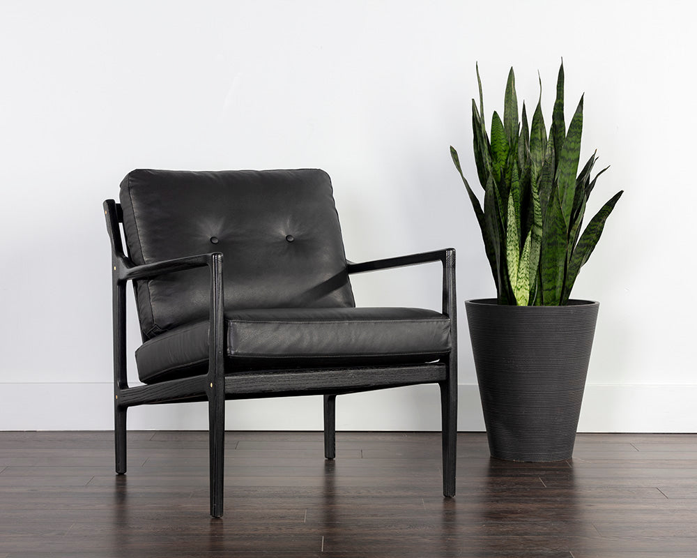 Gilmore Lounge Chair - Black