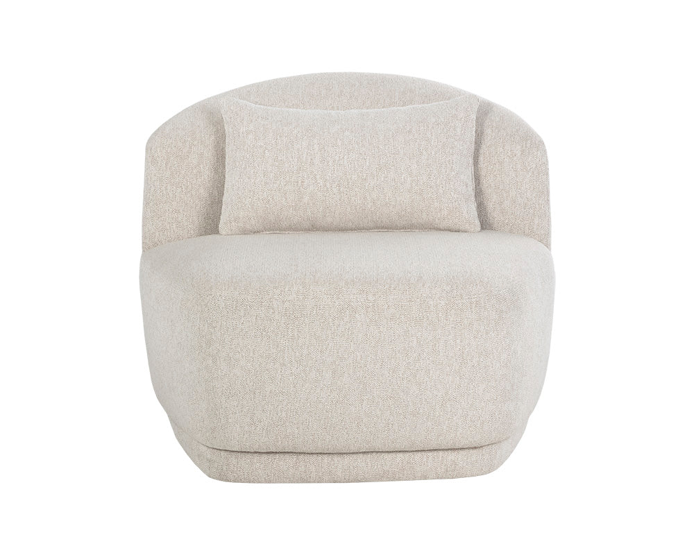 ソラ Soraya Swivel Armless Chair – Sunpan Trading & Importing, Inc.
