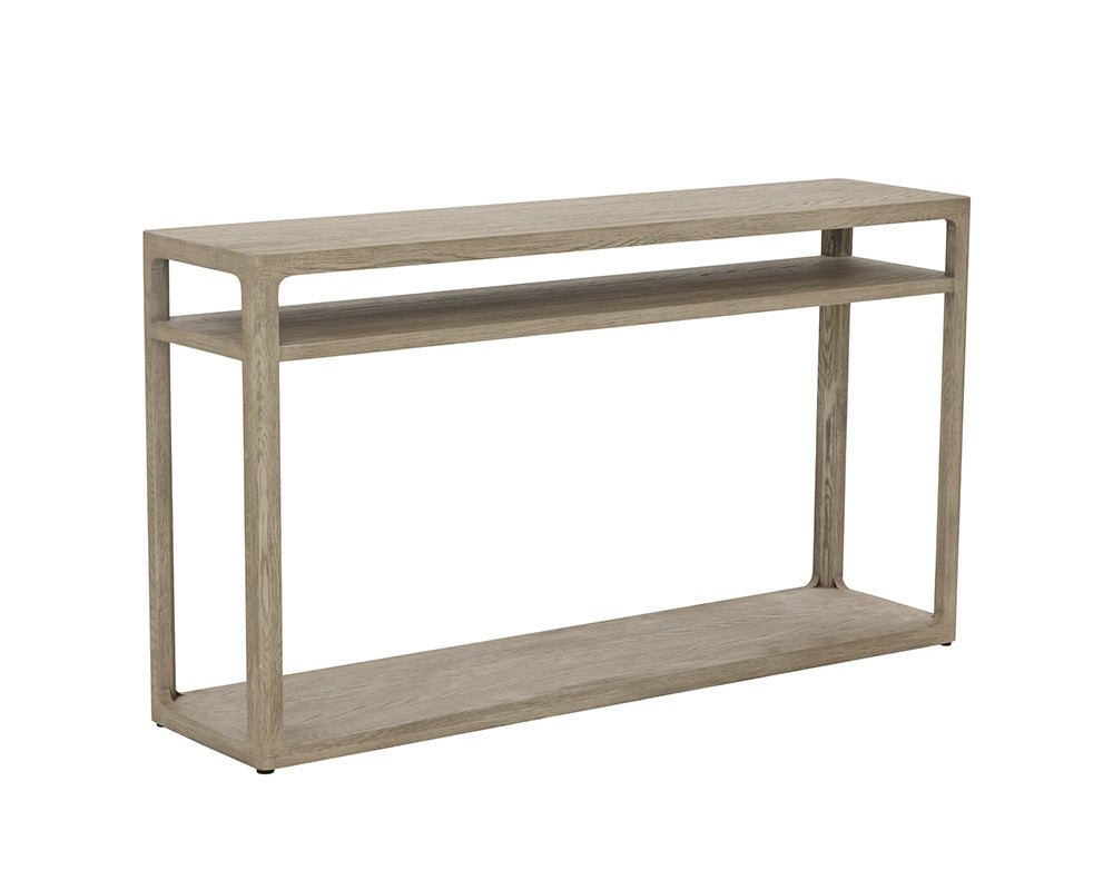 Doncaster Console Table - Smoke Grey