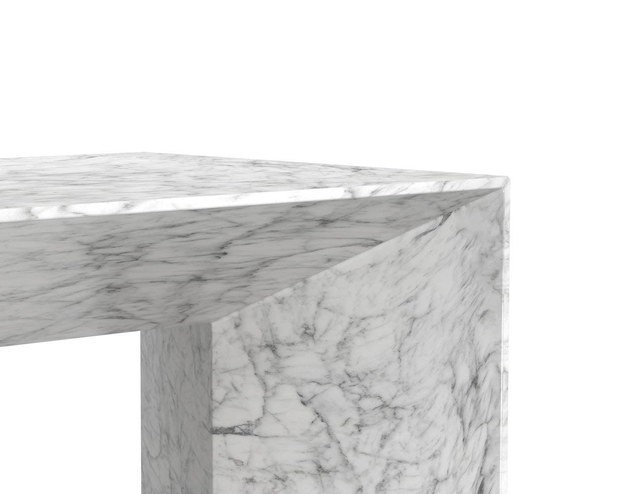 Nomad Coffee Table - Marble Look