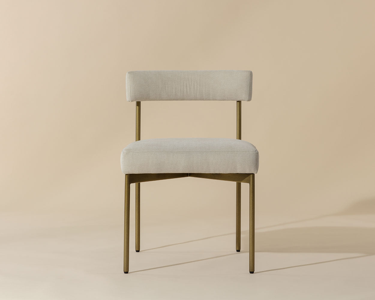 Seneca Dining Chair - Antique Brass