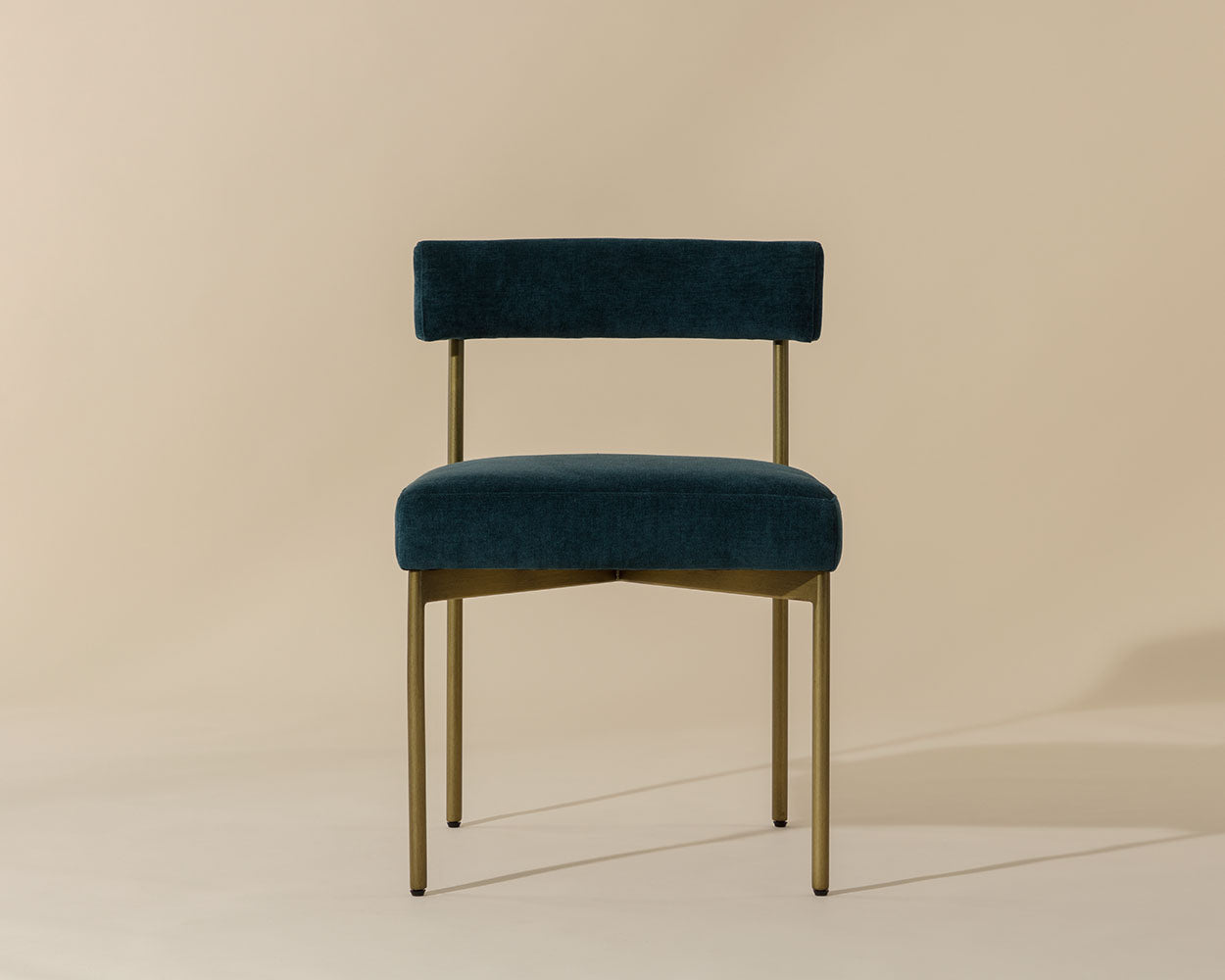 Seneca Dining Chair - Antique Brass