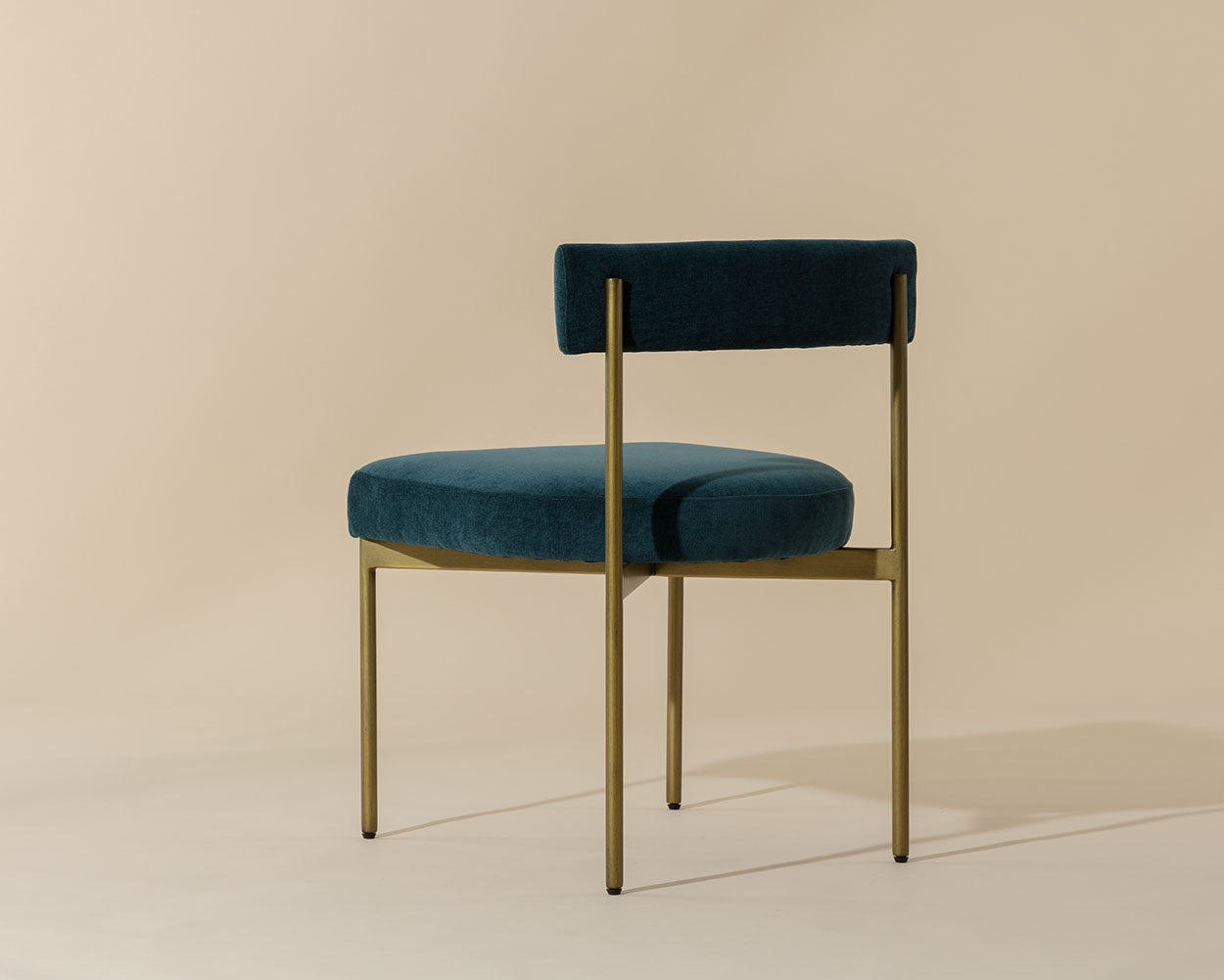 Seneca Dining Chair - Antique Brass