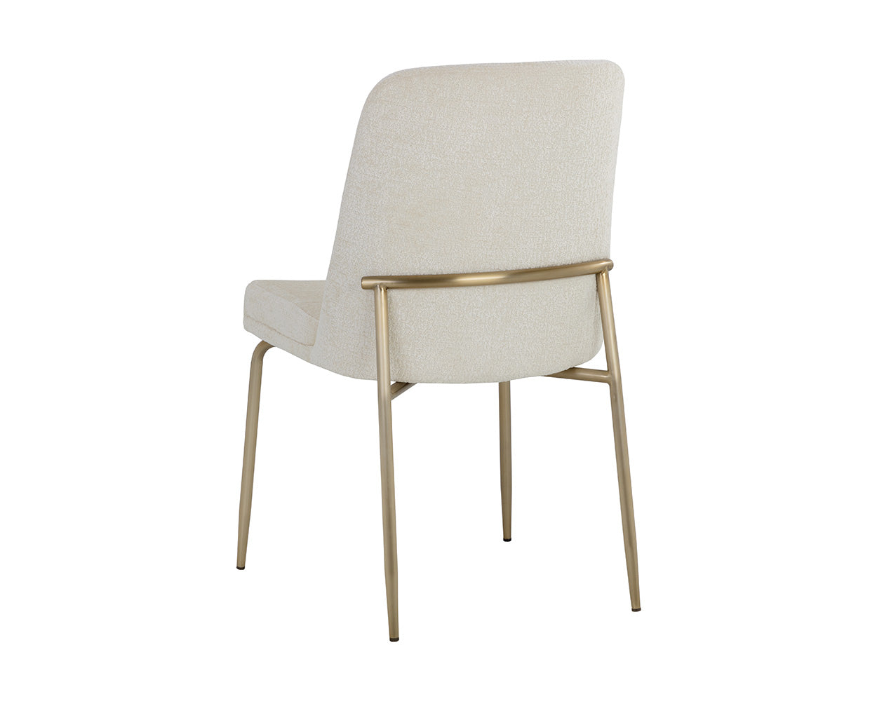 Zeke Dining Chair - Antique Brass