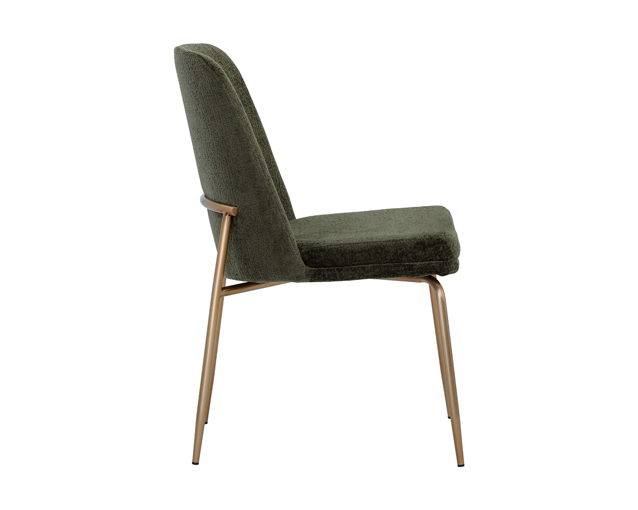 Zeke Dining Chair - Antique Brass