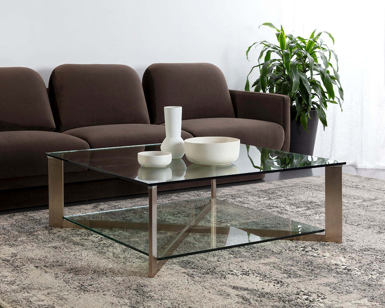 Xavier Coffee Table - Square – Sunpan Trading & Importing, Inc.