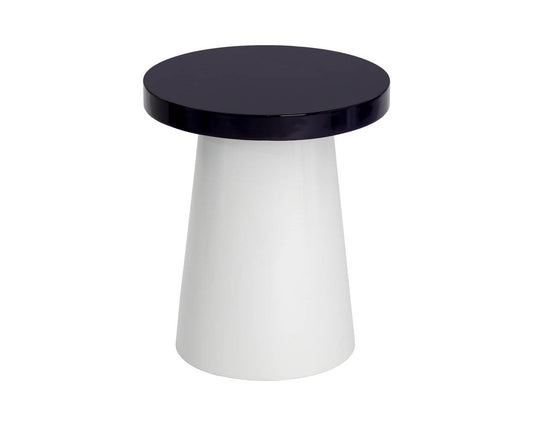 Porcini End Table - White - Large