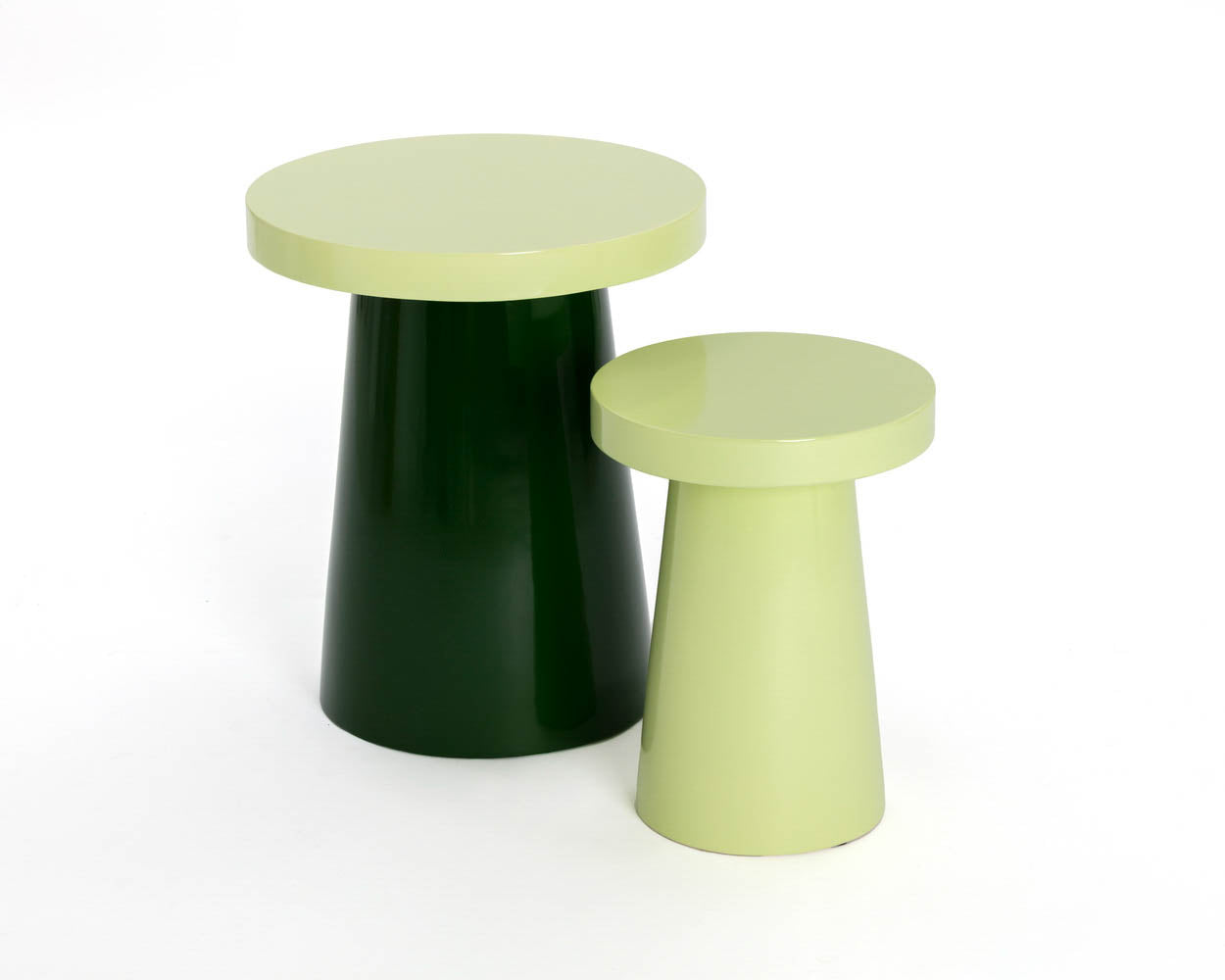 Porcini End Table - Green - Large