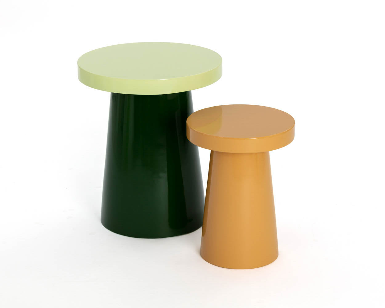 Porcini End Table - Green - Large