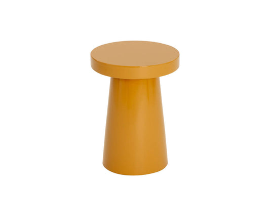 Porcini End Table - Caramel - Small