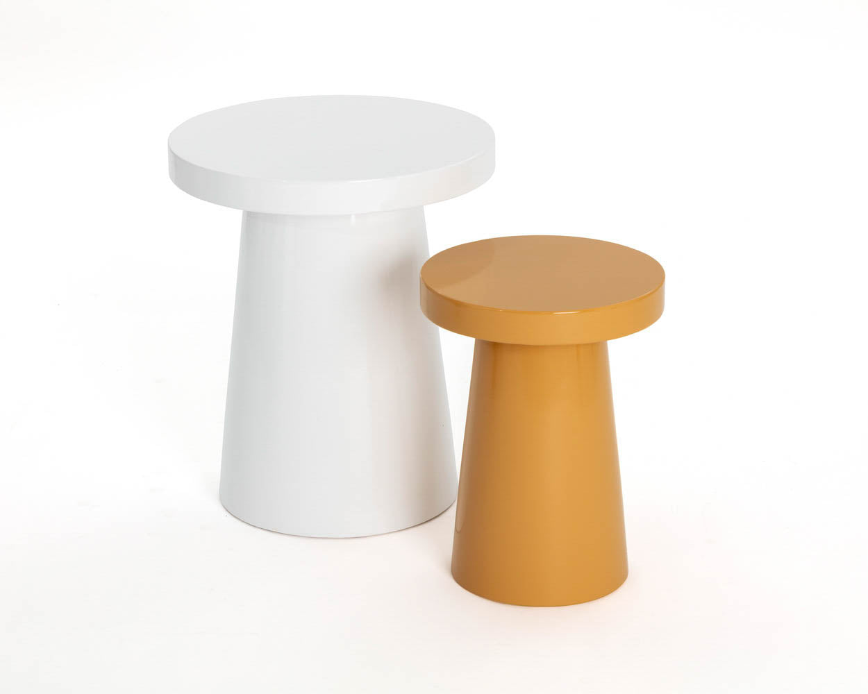 Porcini End Table - Caramel - Small