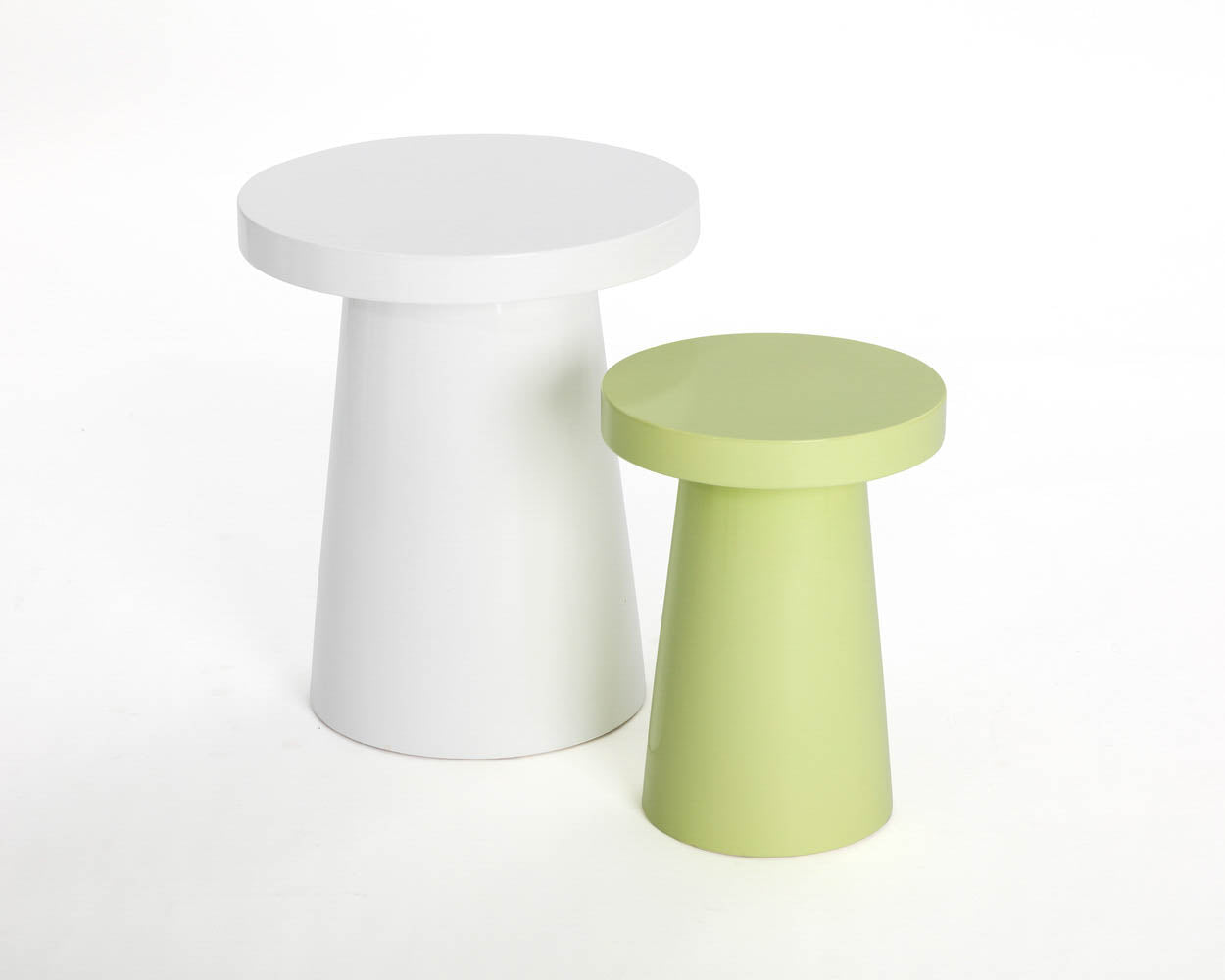 Porcini End Table - Green - Small