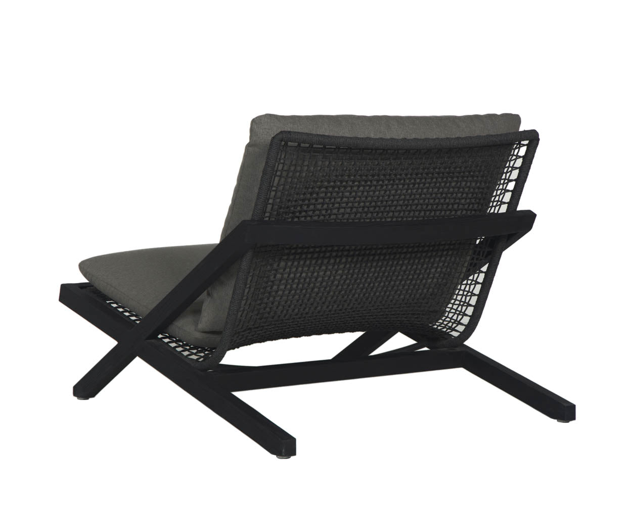 Bari Lounge Chair - Charcoal