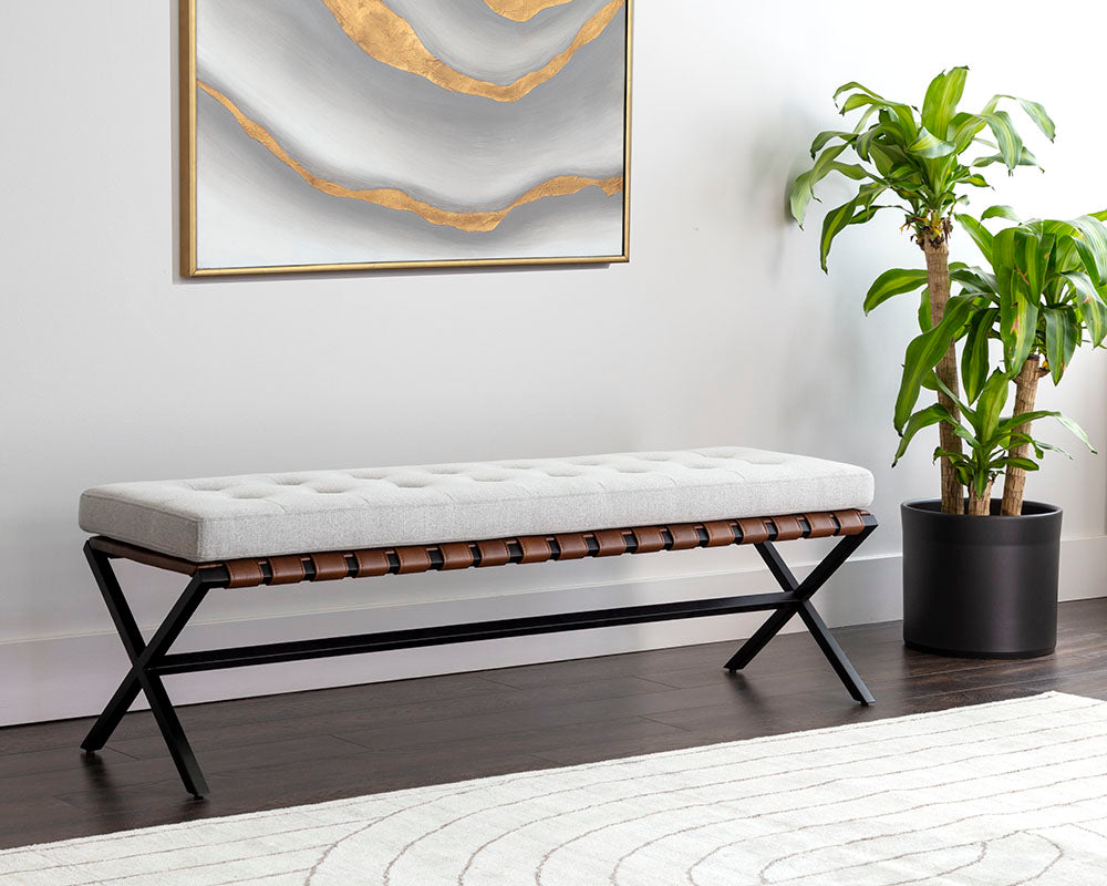 Kenji Bench - Black – Sunpan Trading & Importing, Inc.