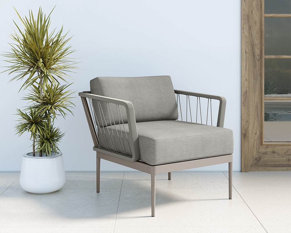 Catania Armchair - Grey