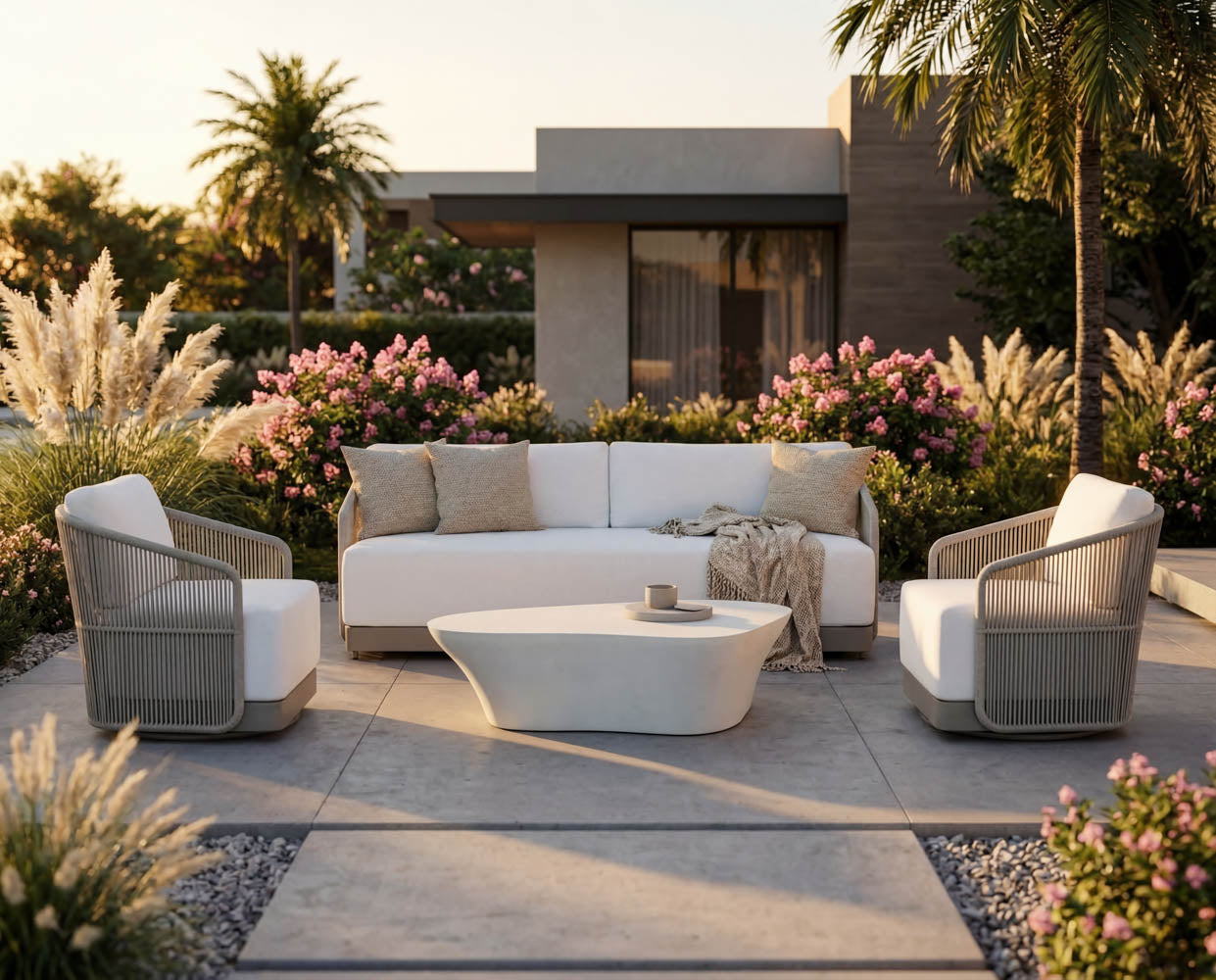 Allariz Sofa - Greige – Sunpan Trading & Importing, Inc.