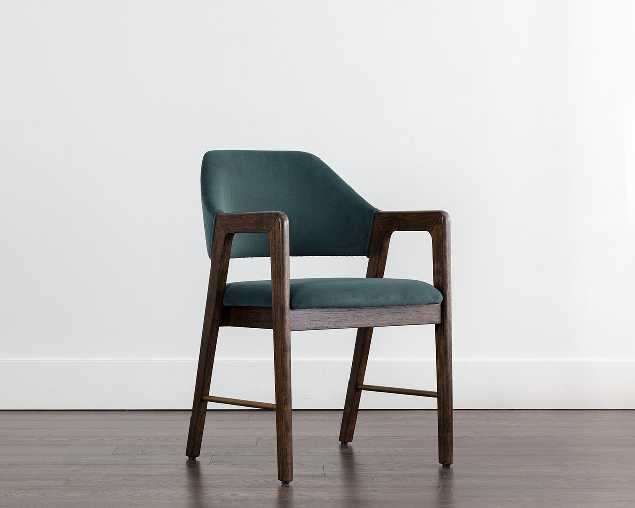 Milton Dining Armchair - Smoke Acacia