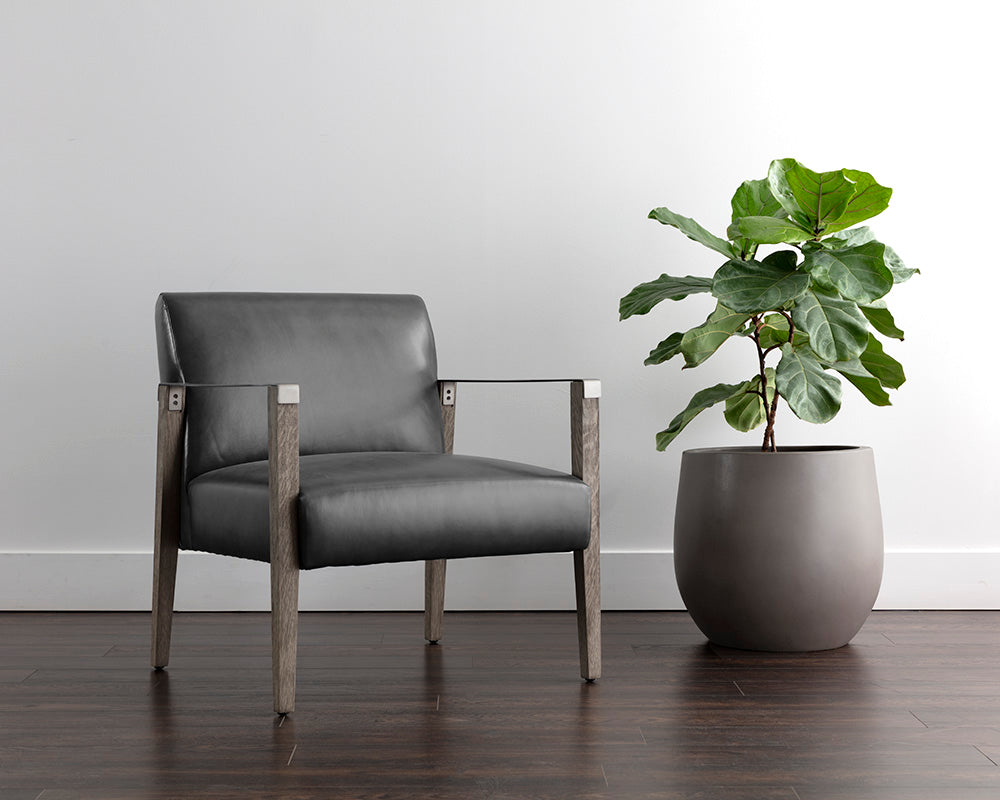 Earl Lounge Chair - Ash Grey