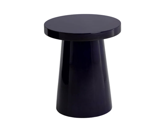 Porcini End Table - Navy - Large