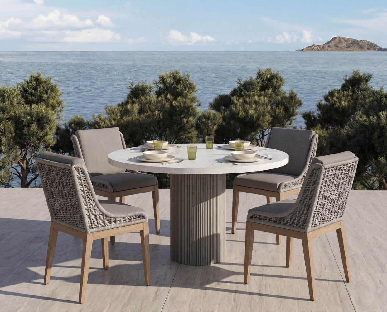 サンゴ原木 約22cm Sorrento Dining Chair - Natural – Sunpan Trading & Importing, Inc.