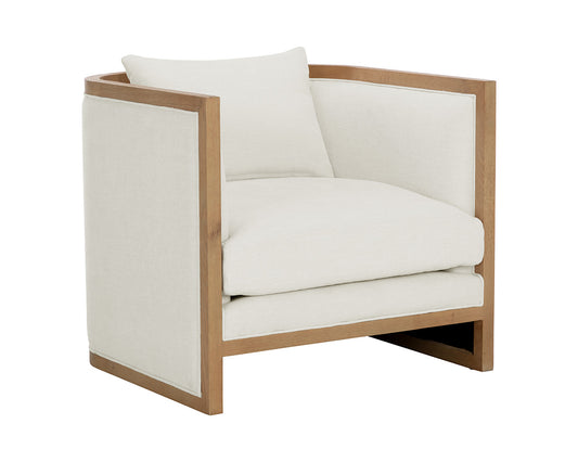 Chloe Lounge Chair - Natural
