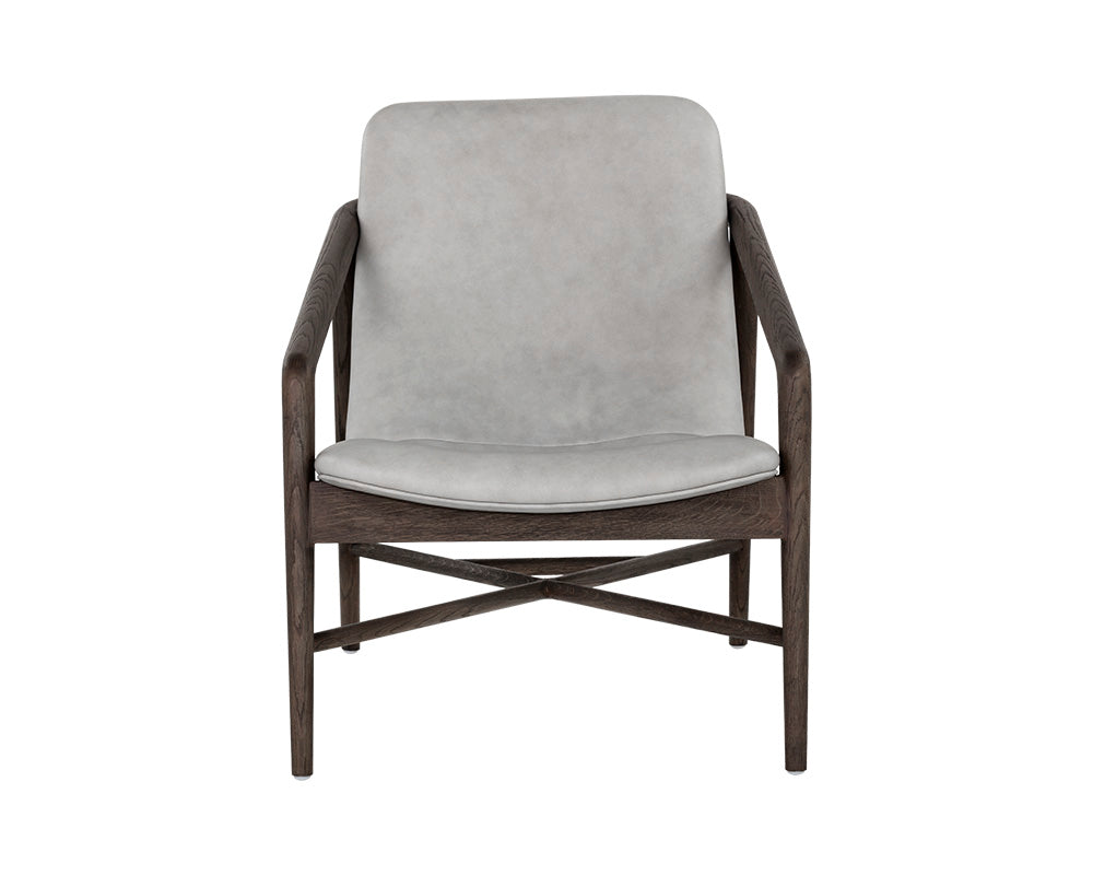 Cinelli Lounge Chair - Dark Brown