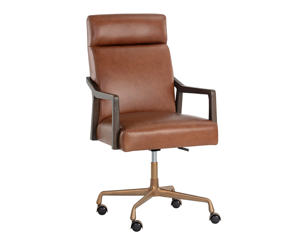 Collin Office Chair - Brown