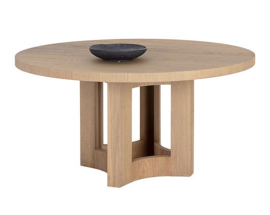 Elma Dining Table - Natural - Round