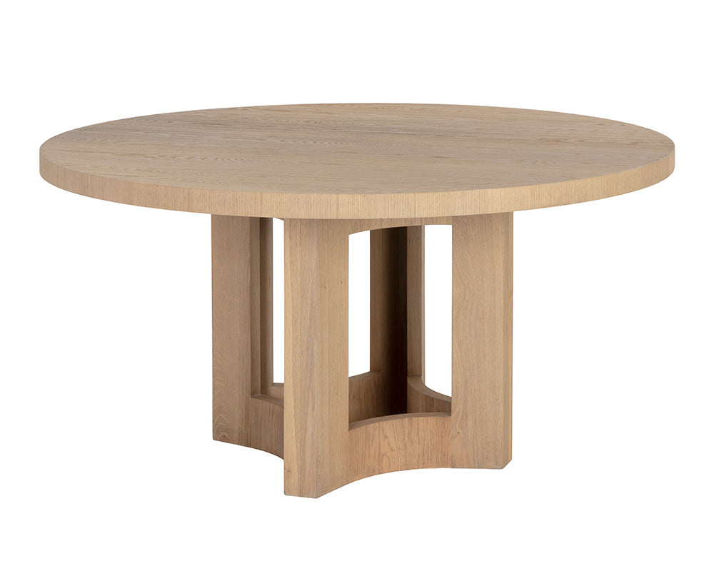 Elma Dining Table - Natural - Round