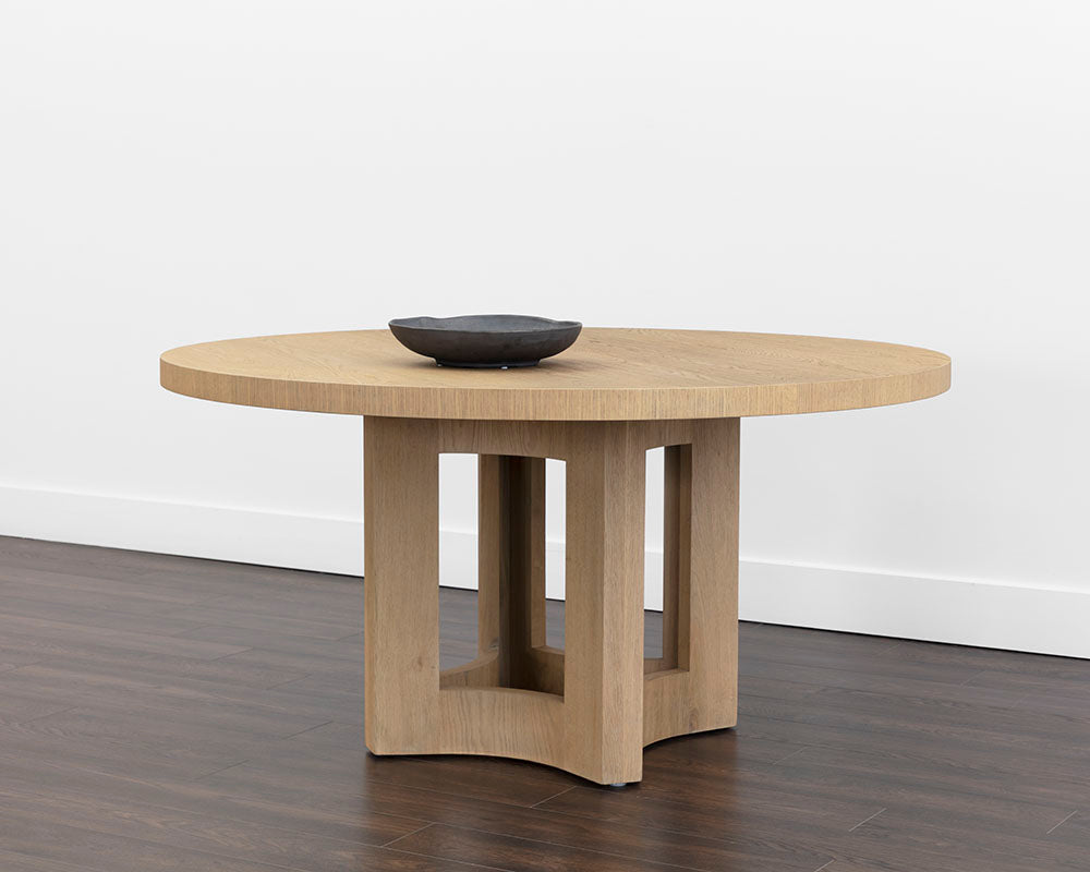 Elma Dining Table - Natural - Round