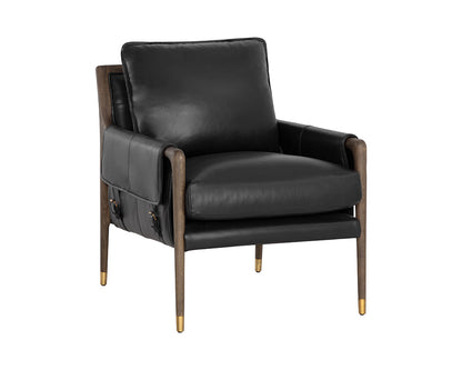 Mauti Armchair - Distressed Brown