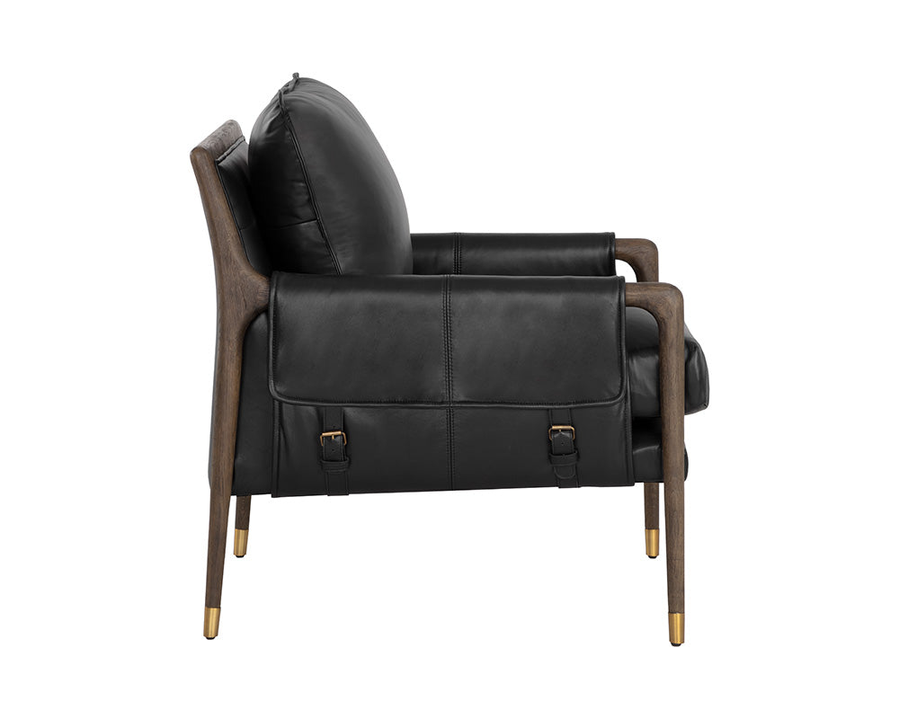 Mauti Armchair - Distressed Brown