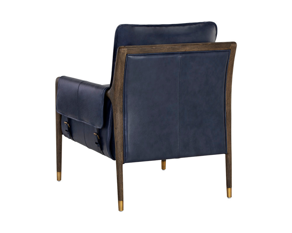 Mauti Armchair - Distressed Brown