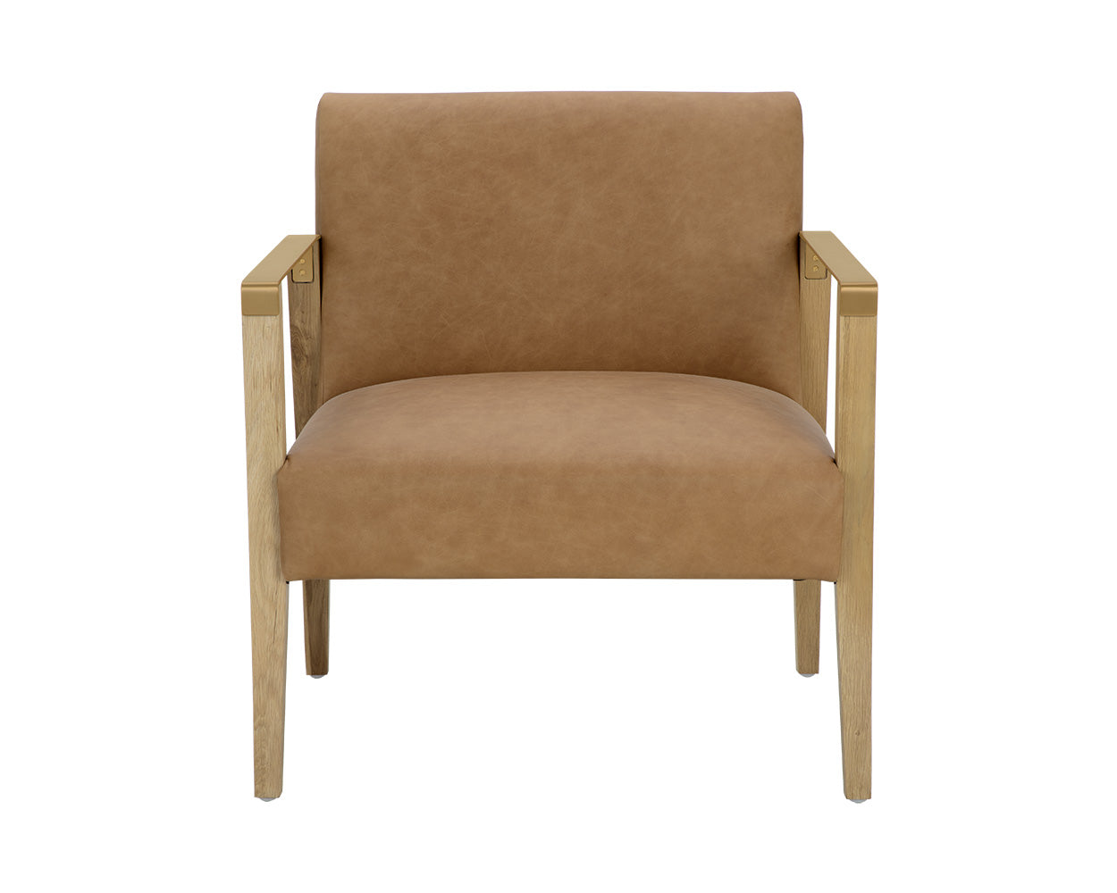 Earl Lounge Chair - Rustic Oak