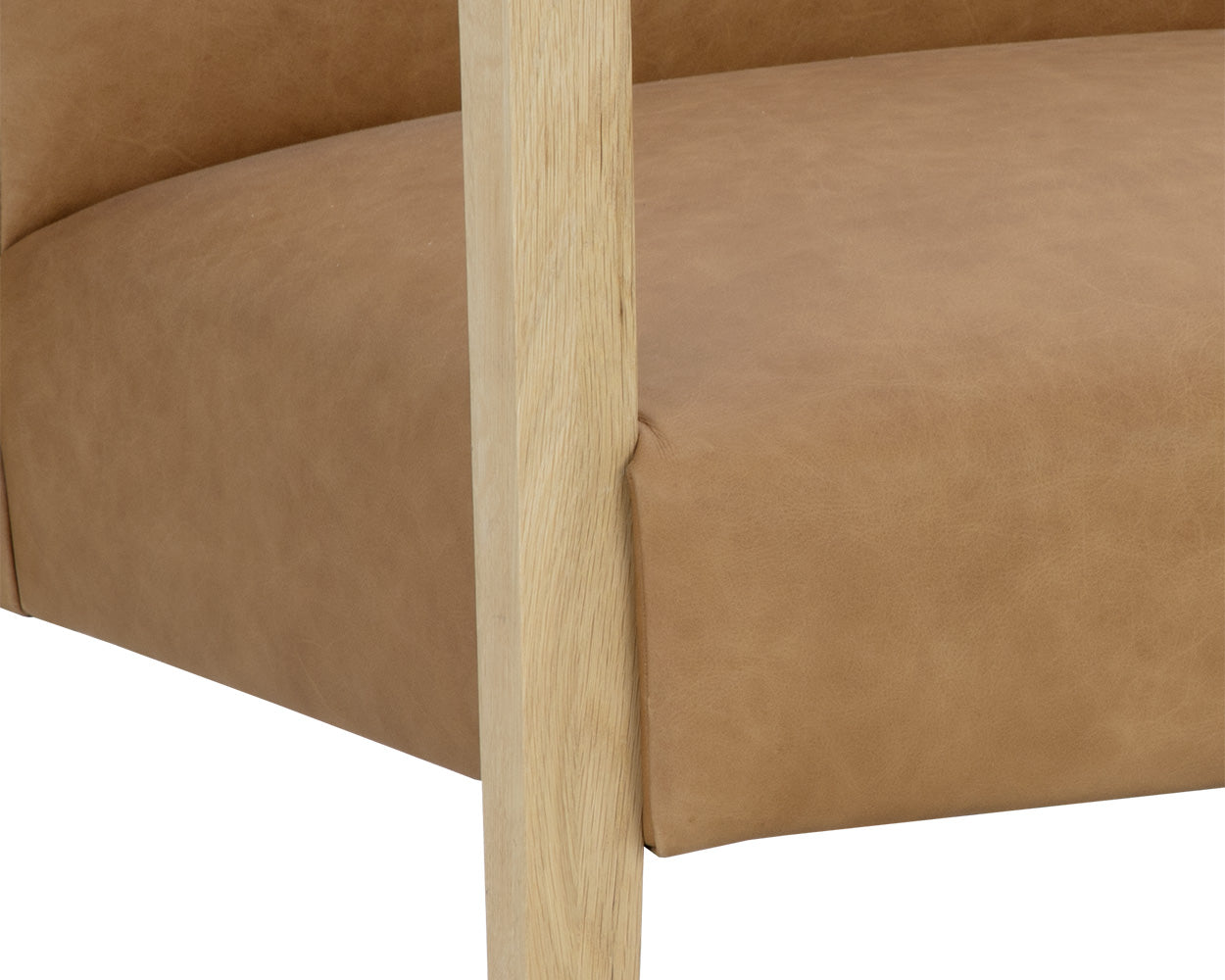 Earl Lounge Chair - Rustic Oak