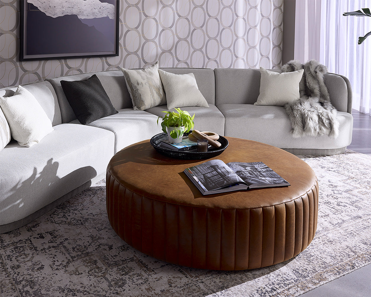 Divano Ottoman - Round