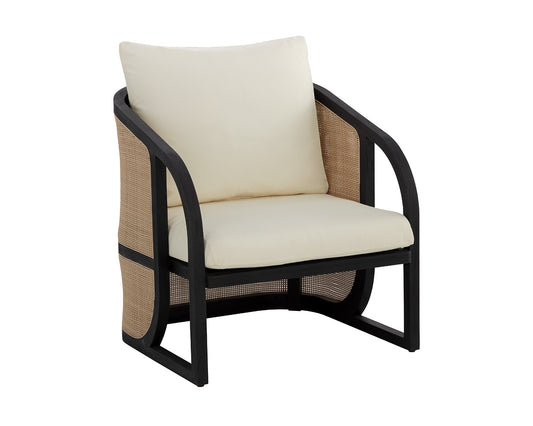 Palermo Lounge Chair - Charcoal