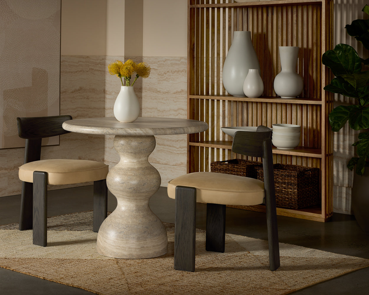 Horton Dining Chair - Dark Brown – Sunpan Trading & Importing, Inc.
