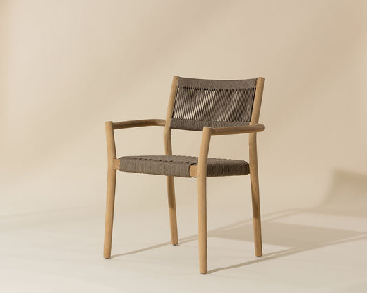 Kavala Stackable Dining Armchair - Natural