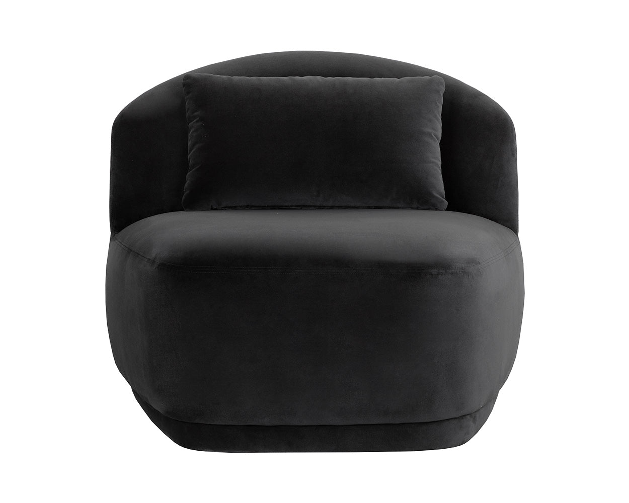 Soraya Swivel Armless Chair