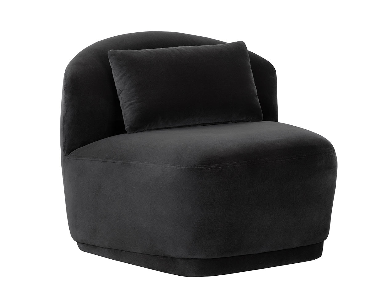 Soraya Swivel Armless Chair – Sunpan Trading & Importing, Inc.