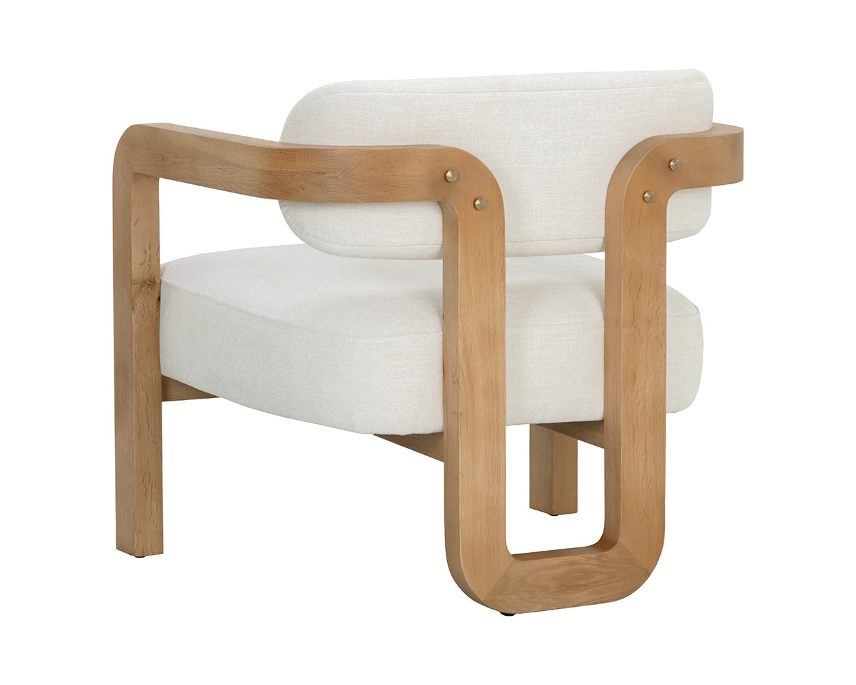 Madrone Lounge Chair - Rustic Oak