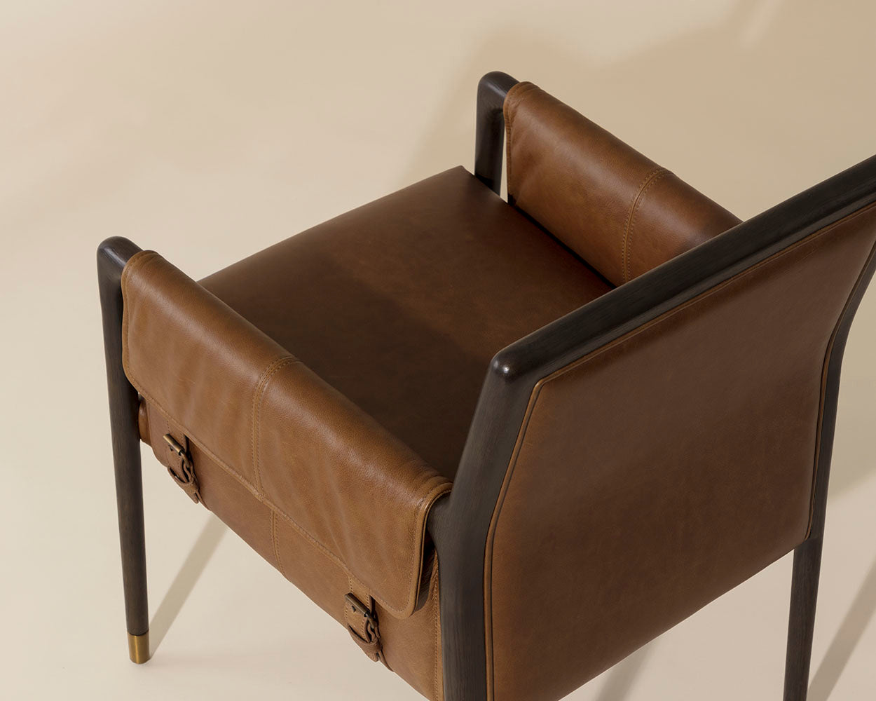 Mauti Dining Armchair - Brown – Sunpan Trading & Importing, Inc.