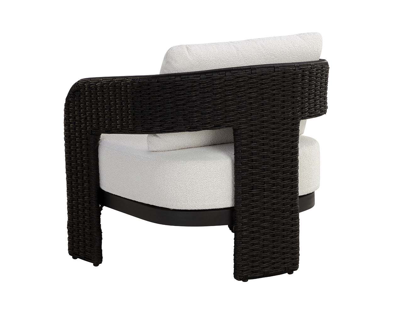 Pylos Lounge Chair - Black