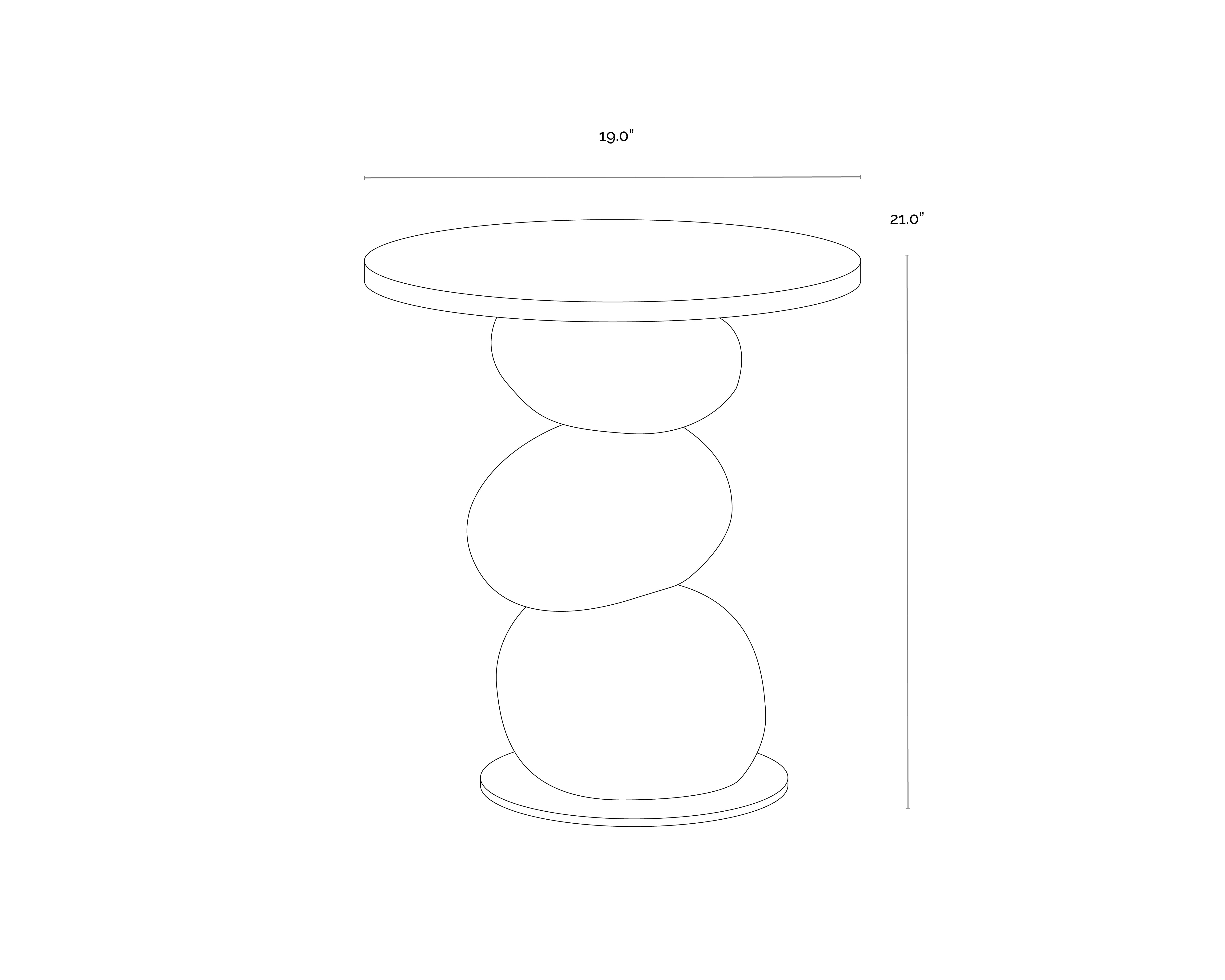 Paplo End Table - Black – Sunpan Trading & Importing, Inc.