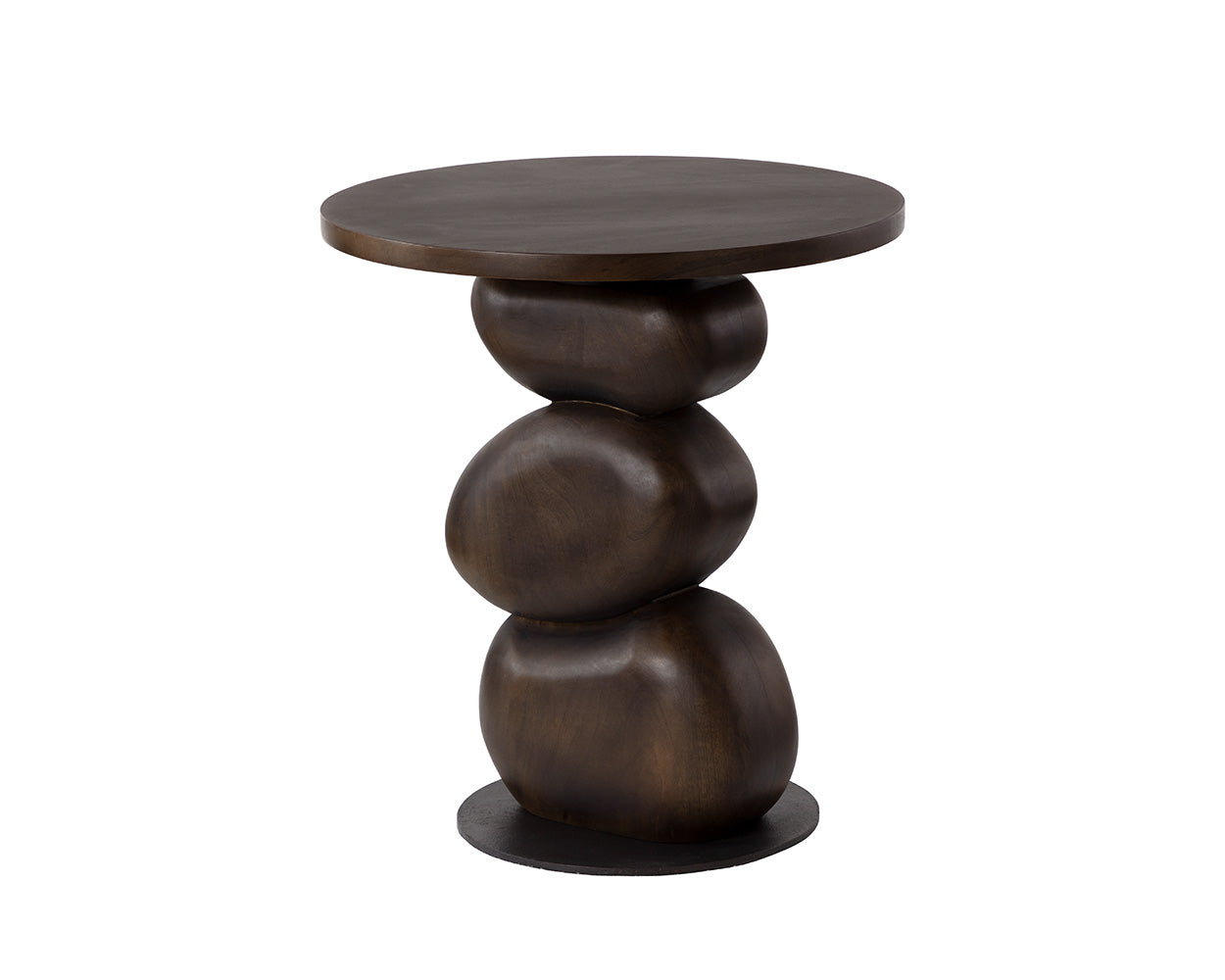 Paplo End Table - Medium Brown