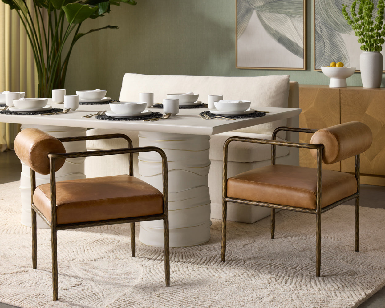 Ajani Dining Armchair – Sunpan Trading & Importing, Inc.