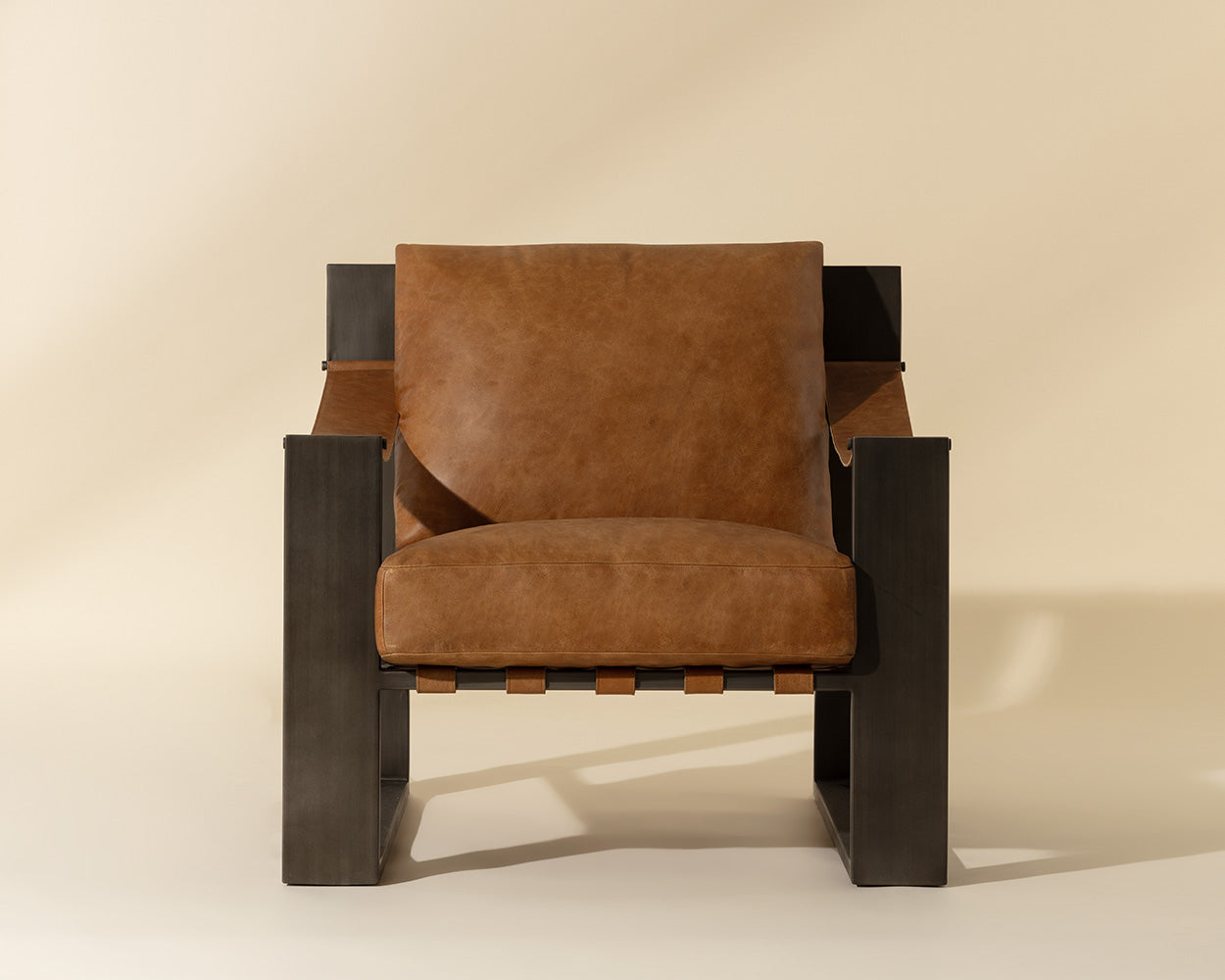 Berke Lounge Chair - Gunmetal