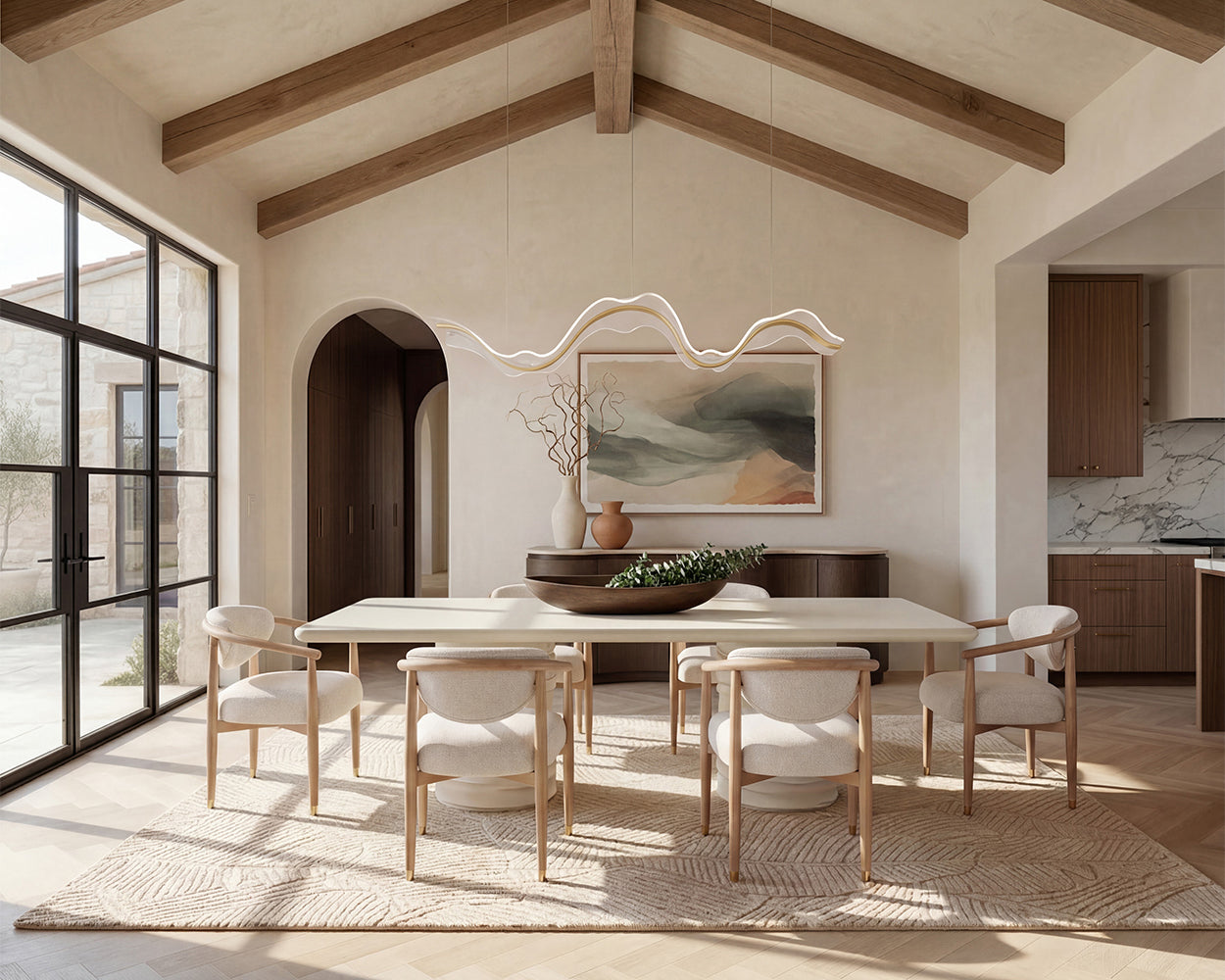 Sigrid Dining Armchair - Light Oak – Sunpan Trading & Importing, Inc.