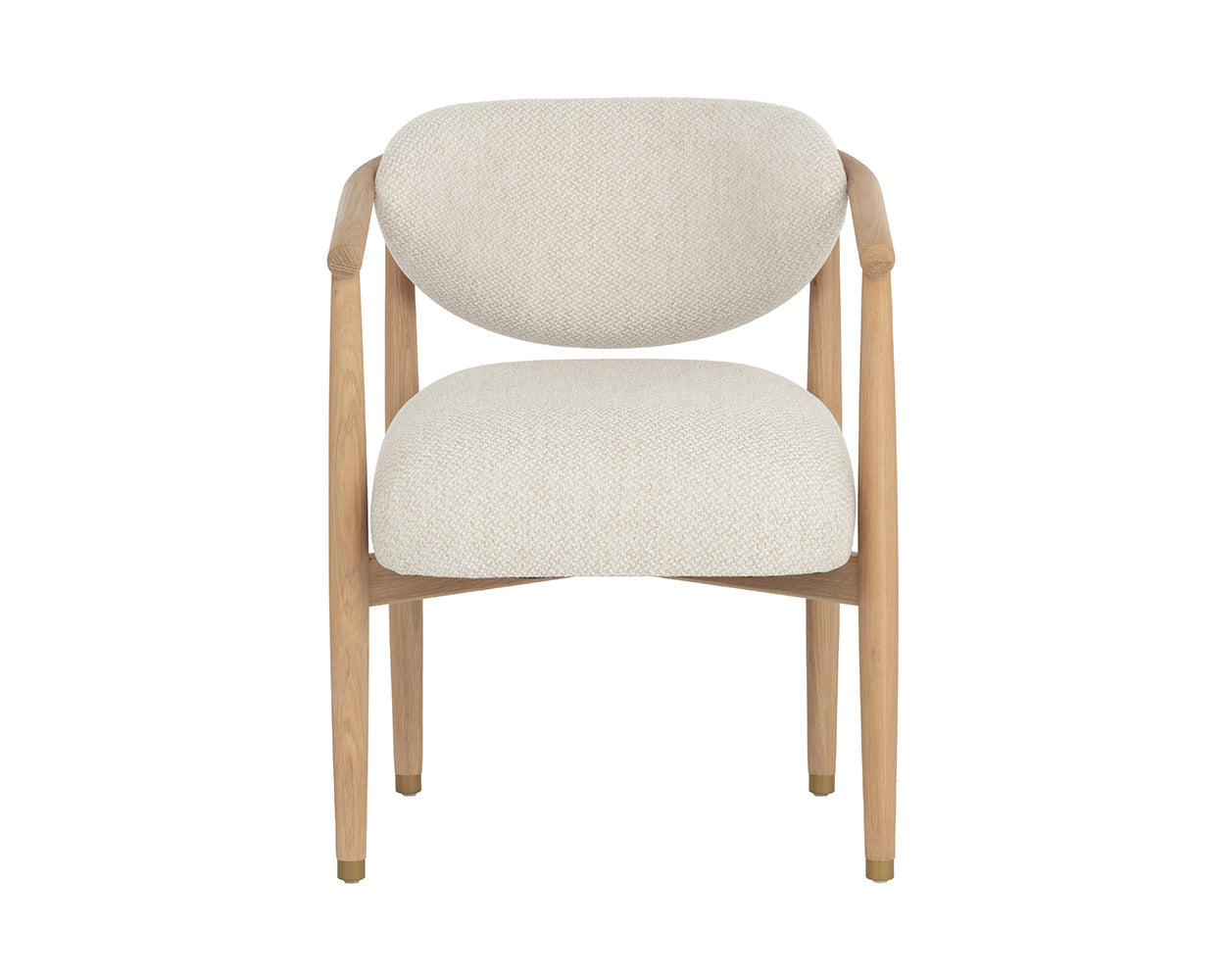 Sigrid Dining Armchair - Light Oak – Sunpan Trading & Importing, Inc.